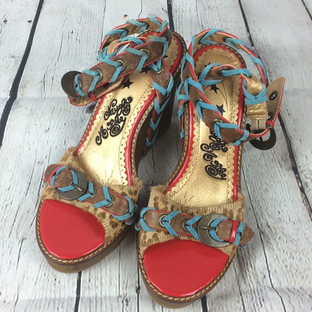 Naughty Monkey Wedge Heels